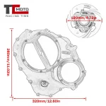 2019 - 2021 CB650R CBR650R Racing Clear Clutch Cover & Spring Retainer Ring Accessories For Honda CB 650R CBR 650R CB 650 R - Image 6