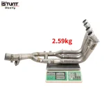 Slip For BMW S1000XR 2020 2021 2022 2023 Motocycle Exhaust Front Link Pipe Modify Moto Escape Tube Connecting Original Muffler - Image 5
